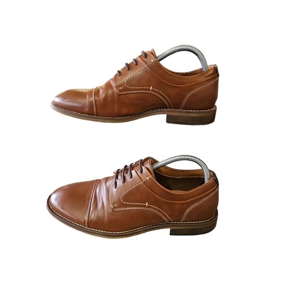 J. Ferrar Mens Chatham Oxford Shoes Sz 9 - Picture 3 of 7